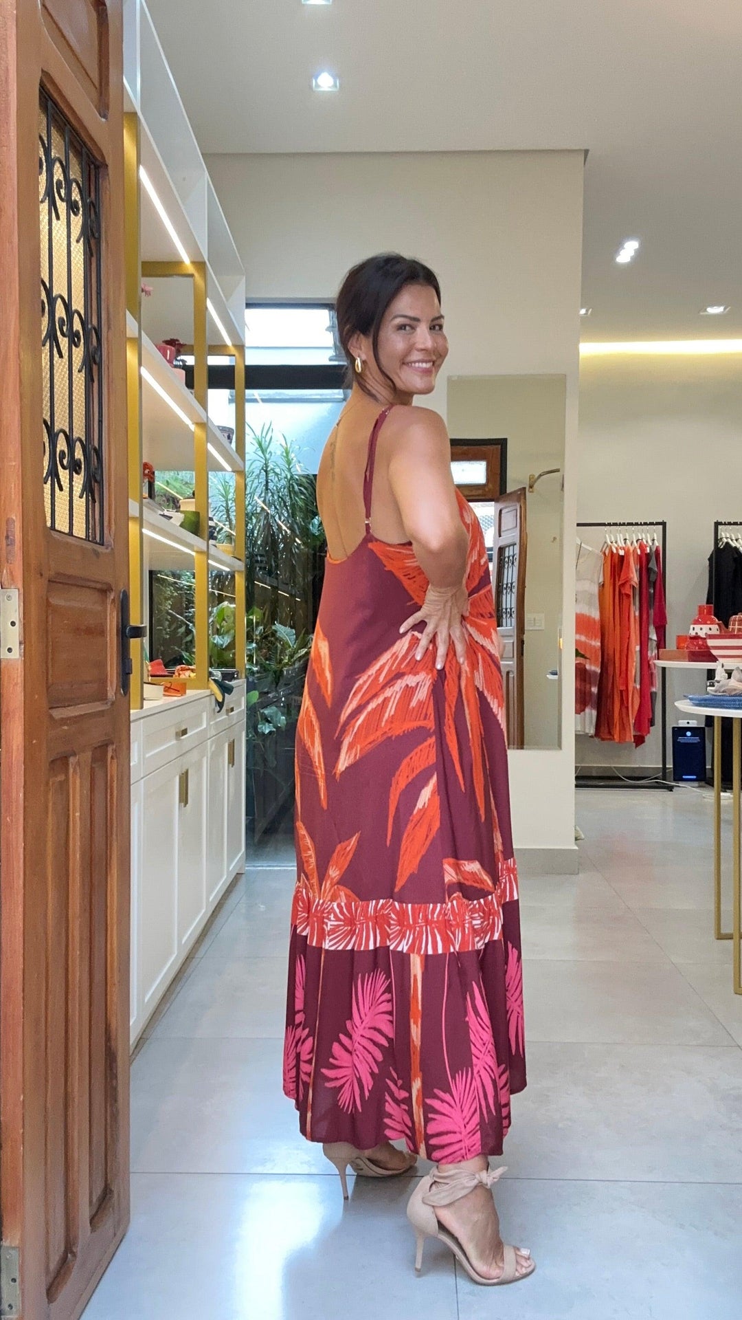 Vestido Havaí Midi - The Boutique The Boutique