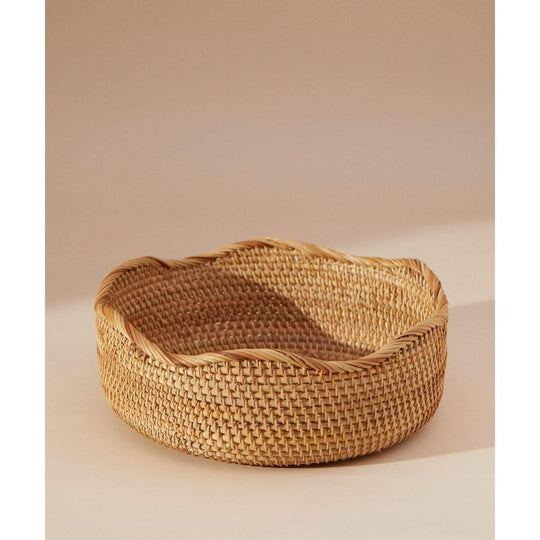 Cesta de Rattan Suki GSouqThe Boutique