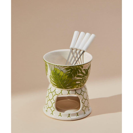 Kit De Fondue de Porcelana FloraSouqThe Boutique