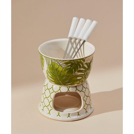 Kit De Fondue de Porcelana FloraSouqThe Boutique