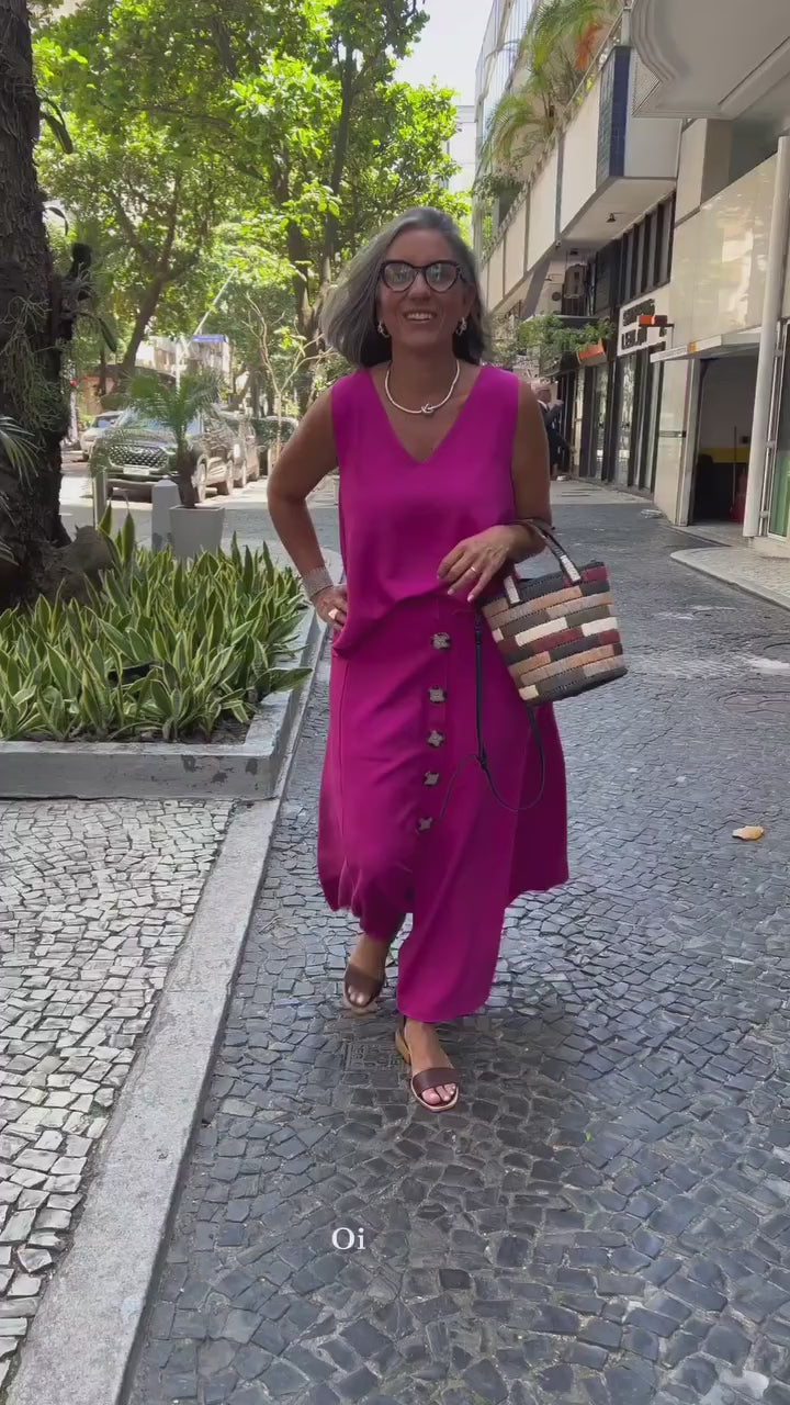 Conjunto Fernanda Fucsia EZILDINHA