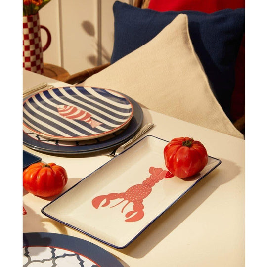 Travessa de Ceramica Estampada LobsterSouqThe Boutique