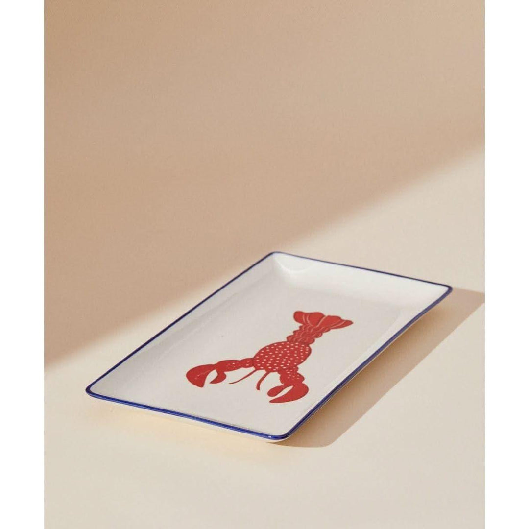 Travessa de Ceramica Estampada LobsterSouqThe Boutique