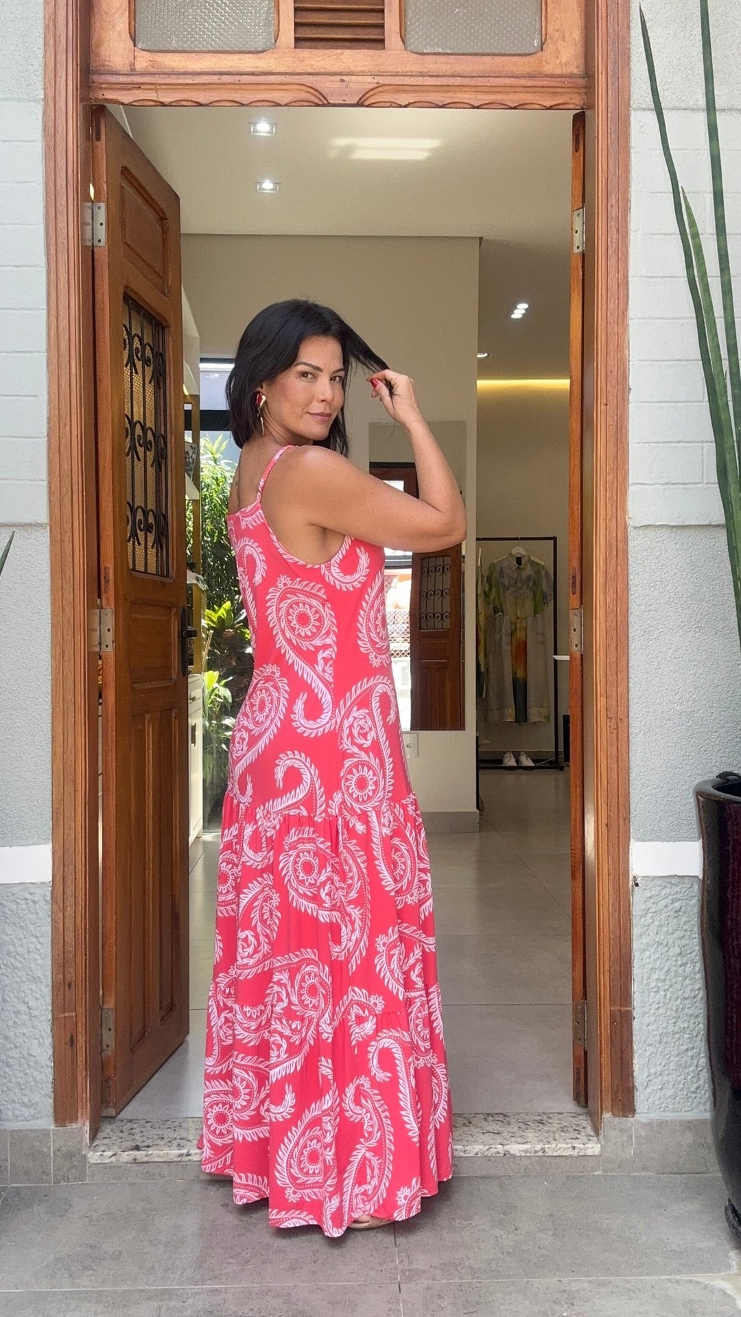 Vestido Catania Vermelho Ave CésarAve CesarThe Boutique