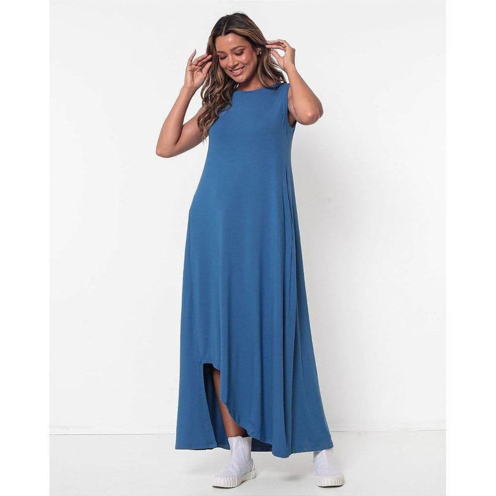 Vestido Granada Azul - The Boutique The Boutique