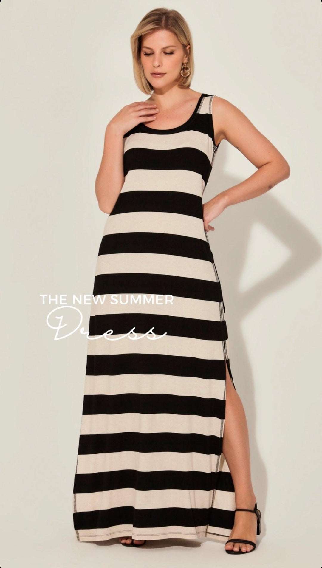 Vestido Stripes - The Boutique Monclos