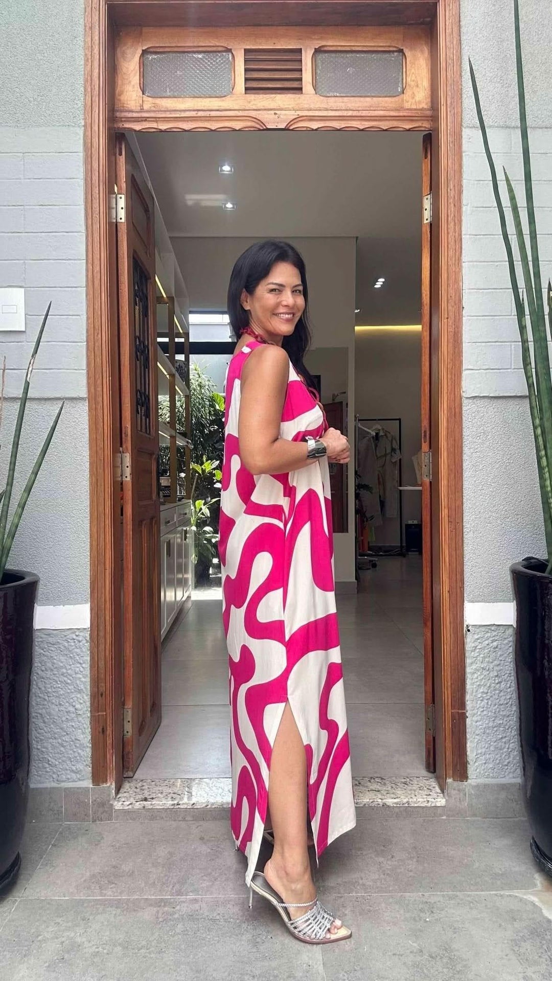 Vestido Waves Pink EzildinhaEzildinhaThe Boutique